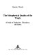 The metaphysical quality of the tragic : a study of Sophocles, Giraudoux, and Sartre /