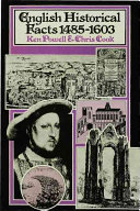 English historical facts, 1485-1603 /