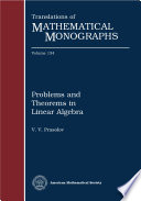 Problems and theorems in linear algebra /