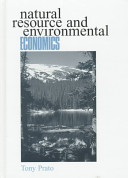 Natural resource and environmental economics /