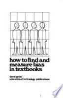 How to find and measure bias in textbooks.