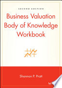 Business valuation body of knowledge.