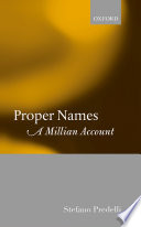 Proper names : a Millian account /