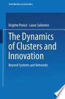 The dynamics of clusters and innovation : beyond systems and networks /