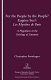 For the people by the people? : Eugène Sue's Les mystères de Paris : a hypothesis in the sociology of literature /