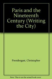 Paris and the nineteenth century /