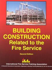 Building construction related to the fire service /