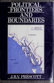 Political frontiers and boundaries /