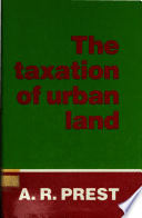 The taxation of urban land /