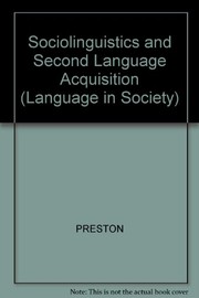 Sociolinguistics and second language acquisition /