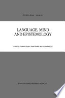 Language, Mind and Epistemology : On Donald Davidson's Philosophy /