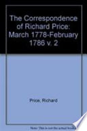 The correspondence of Richard Price /