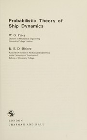 Probabilistic theory of ship dynamics /