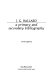J.G. Ballard : a primary and secondary bibliography /