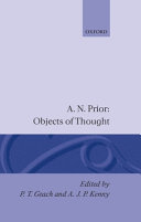 Objects of thought /