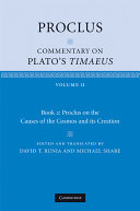 Proclus : commentary on Plato's Timaeus /