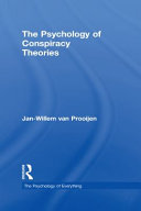 The psychology of conspiracy theories /