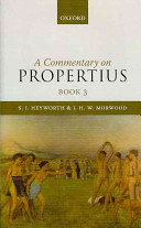 A commentary on Propertius, Book 3 /