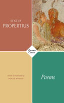 Poems of Sextus Propertius /
