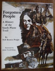 Forgotten people : a history of the South Platte Trail /