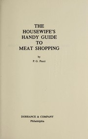 The housewife's handy guide to meat shopping /