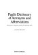 Pugh's dictionary of acronyms and abbreviations : abbreviations in management, technology and information science /