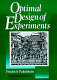 Optimal design of experiments /