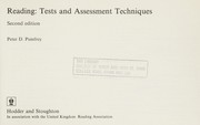 Reading : tests and assessment techniques /