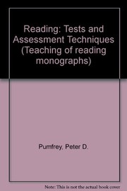 Reading : tests and assessment techniques /