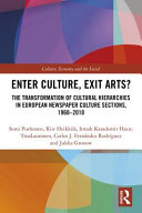 Enter culture, exit arts? : the transformation of cultural hierarchies in European newspaper culture sections, 1960-2010 /