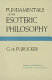 Fundamentals of the esoteric philosophy /