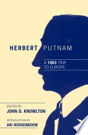 Herbert Putnam : a 1903 trip to Europe /