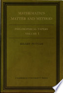 Mathematics, matter, and method /