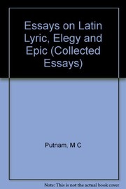Essays on Latin lyric, elegy, and epic /