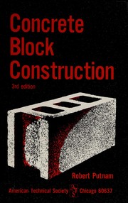 Concrete block construction /