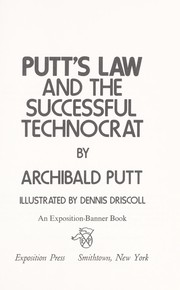 Putt's Law and the successful technocrat /