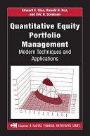 Quantitative equity portfolio management : modern techniques and applications /