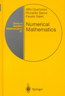 Numerical mathematics /