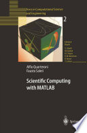 Scientific Computing with MATLAB /