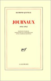 Journaux (1914-1965) /