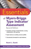 Essentials of Myers-Briggs Type Indicator assessment /