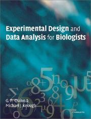 Experimental design and data analysis for biologists /