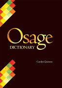 Osage dictionary /