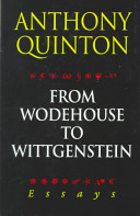 From Wodehouse to Wittgenstein : essays /