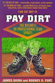 Pay dirt : the business of professional team sports /