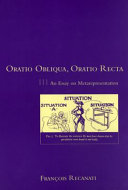 Oratio obliqua, oratio recta : an essay on metarepresentation /