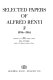 Selected papers of Alfred Renyi /
