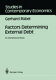 Factors determining external debt : an intertemporal study /