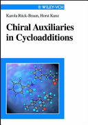 Chiral auxiliaries in cycloadditions /