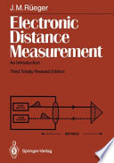 Electronic Distance Measurement : an Introduction /